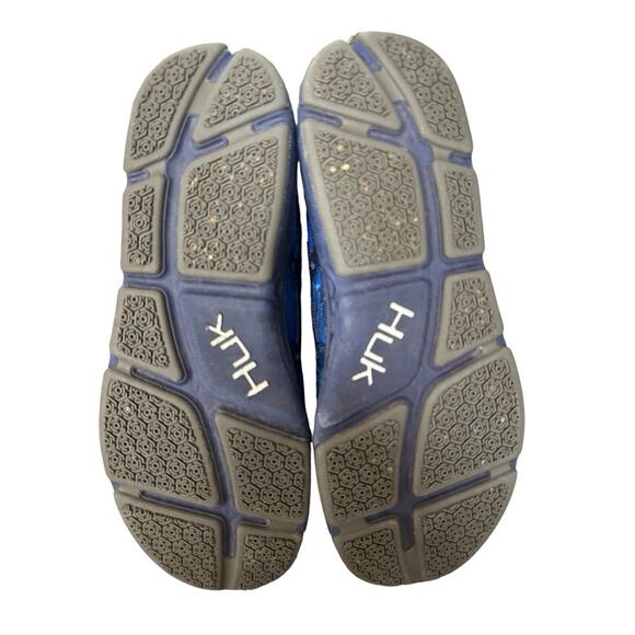 Huk Attack - Men's Size 8 Performance Lace Up Athletic Fishing Shoes - Blue - Picture 4 of 8